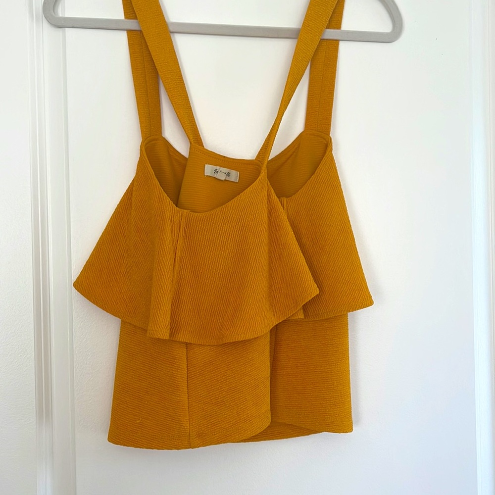 Madewell Texture Thread Ruffle Top - Picture 5 of 7